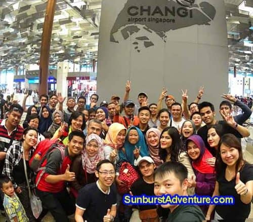 Mendarat di Changi Paket tour Singapore