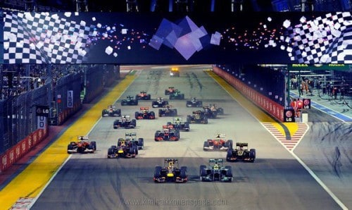 Nonton F1 Singapore