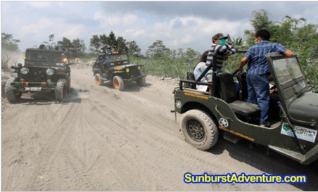 Paket Outing Kantor Yogya jeep merapi tour