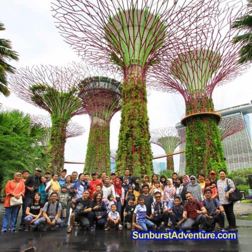 Paket tour Singapore termasuk garden by the bay