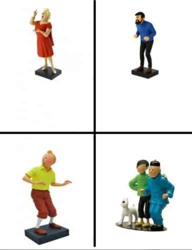 Figure di Tintin Shop Singapore