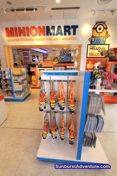 minion mart universal studio singapore souvenir merchandise