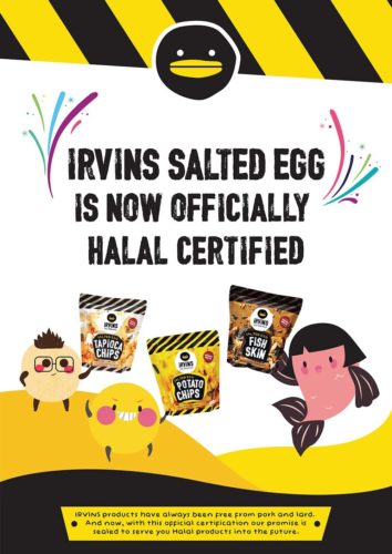 Irvins Singapore halal atau tidak